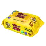 Toallitas Húmedas Tom y Jerry Con Tapa X 120 Und
